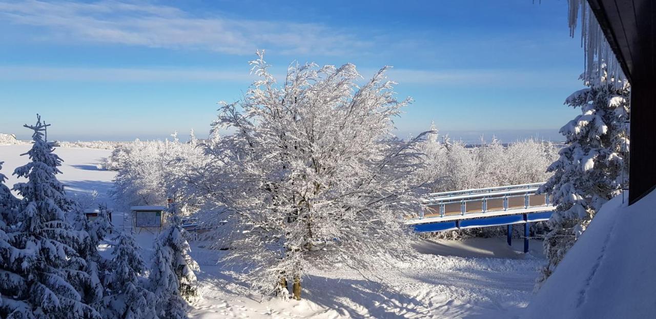 Hotel A Restaurace Pomezi Cinovec Bagian luar foto